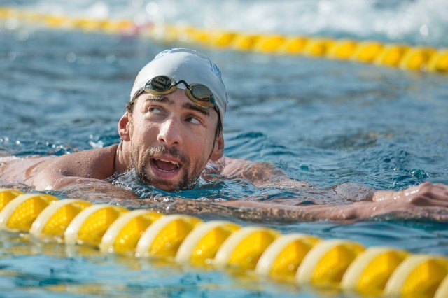 Michael Phelps by Mike Lewis-11