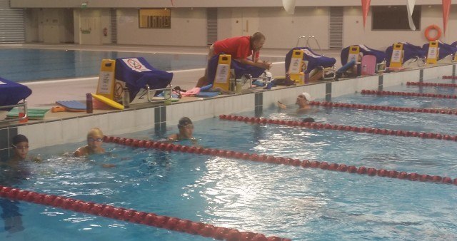 Singapore Swimming Association, first practice with Sergio Lopez
