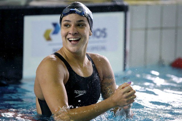 Joanna Maranhao. Trofeu Daltely Guimaraes na Unisul, Campeonato Brasileiro Senior. 17 de dezembro de 2015, Palhoca, SC, Brasil. Foto: Satiro Sodré/ SSPress/CBDA