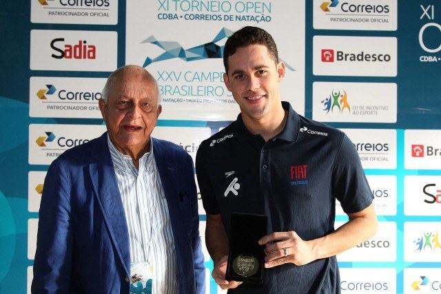 Thiago Pereira. Torneio Open de Natacao na Unisul. 17 de dezembro de 2015, Palhoca, SC, Brasil. Foto: Satiro Sodré/ SSPress/CBDA