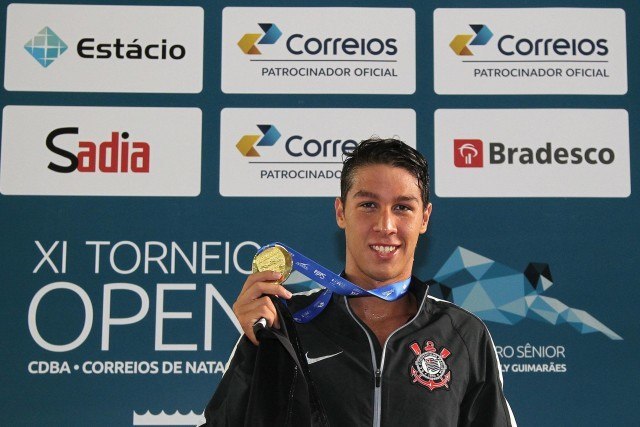 Brandonn Almeida. Torneio Open de Natacao na Unisul. 17 de dezembro de 2015, Palhoca, SC, Brasil. Foto: Satiro Sodré/ SSPress/CBDA