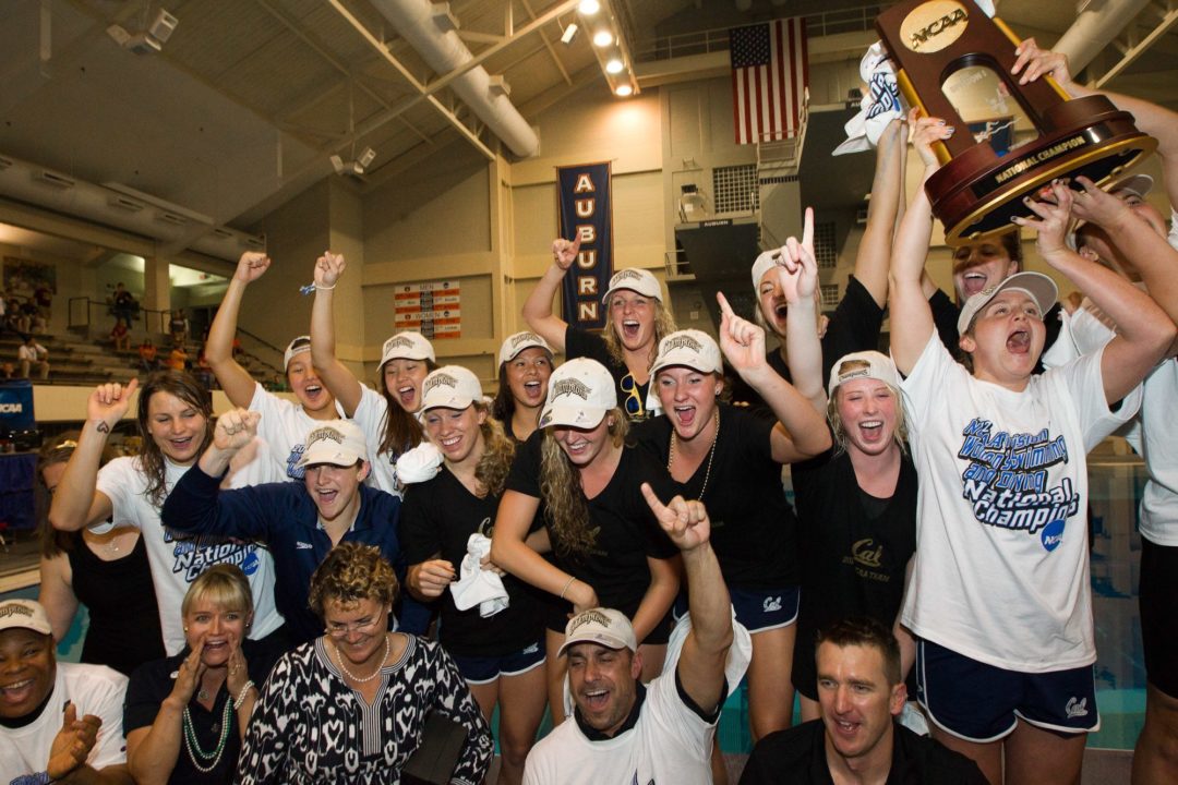CHAMPS: Cal Women Make it 3 in 4 Years