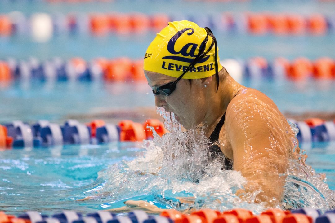 Cal’s Caitlin Leverenz Wins Honda Swimmer of the Year
