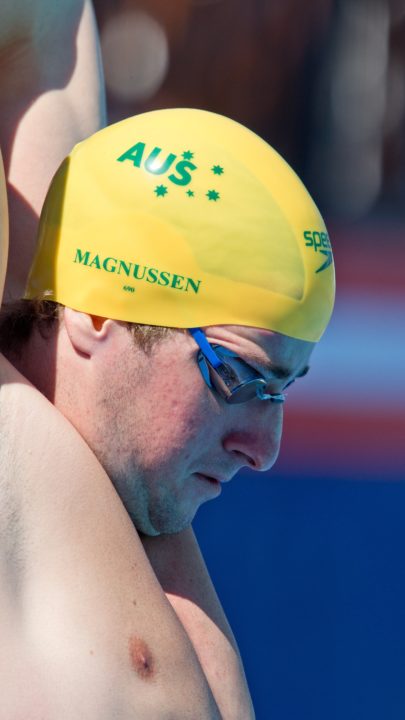 Magnussen Impressive in 100 freestyle win at French Open