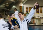 Nathan Adrian after the 2011 NCAA Championships