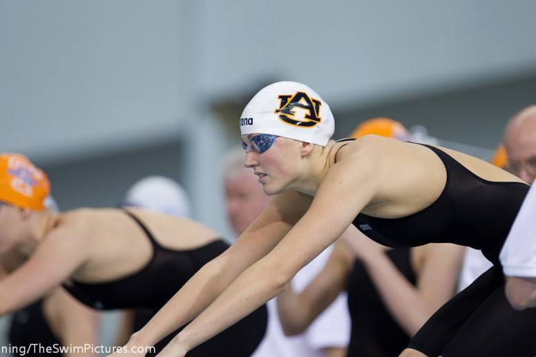 Auburn Women Ink Two Top Breaststrokers