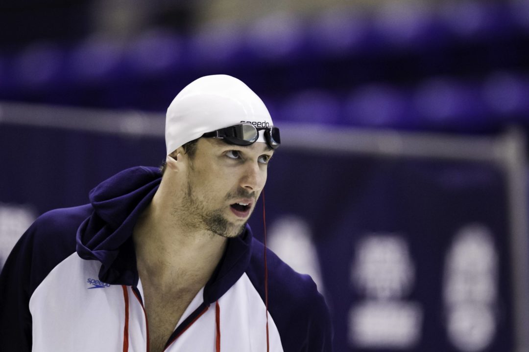 Michael Phelps Post 200 Free, 1:48.01, in Charlotte