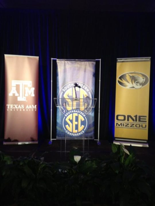 Texas A&M, Missouri Officially Fly Flags of SEC Today