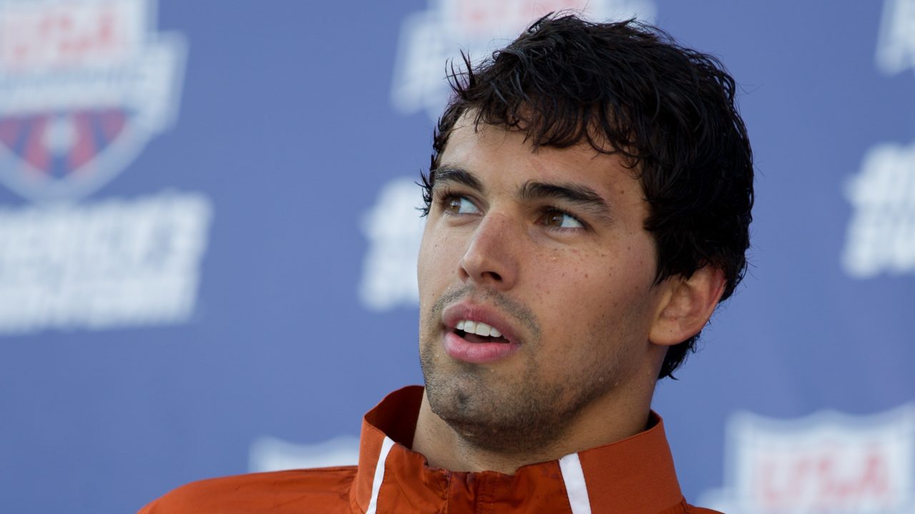 Ricky Berens Brought On as Volunteer Assistant at Texas; Says He “Will Be Swimming”
