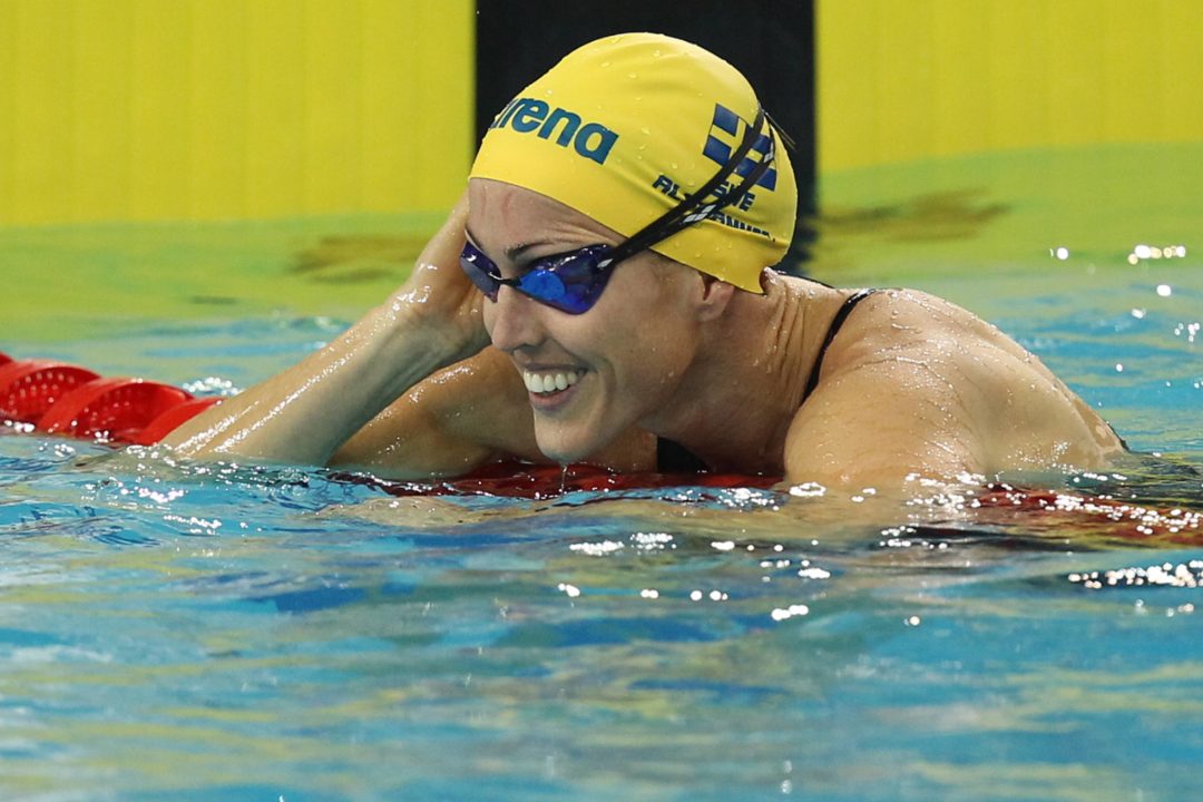 Therese Alshammar Named to Carry Swedish Flag at 6th Olympics