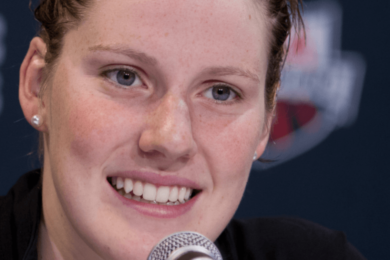 Missy Franklin Swims Personal Best in Freestyle