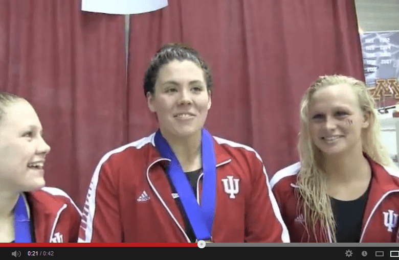 Indiana’s 5 A-Finalists in the 200 Backstroke, Led By Big Ten Champion Brooklynn Snodgrass