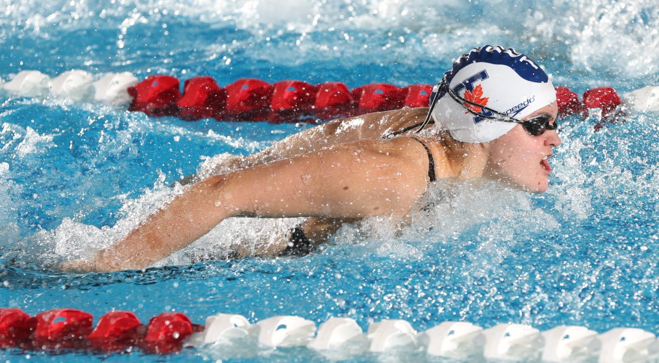 Canadian Jr. Champ Ainsley McMurray to Swim at University of Toronto