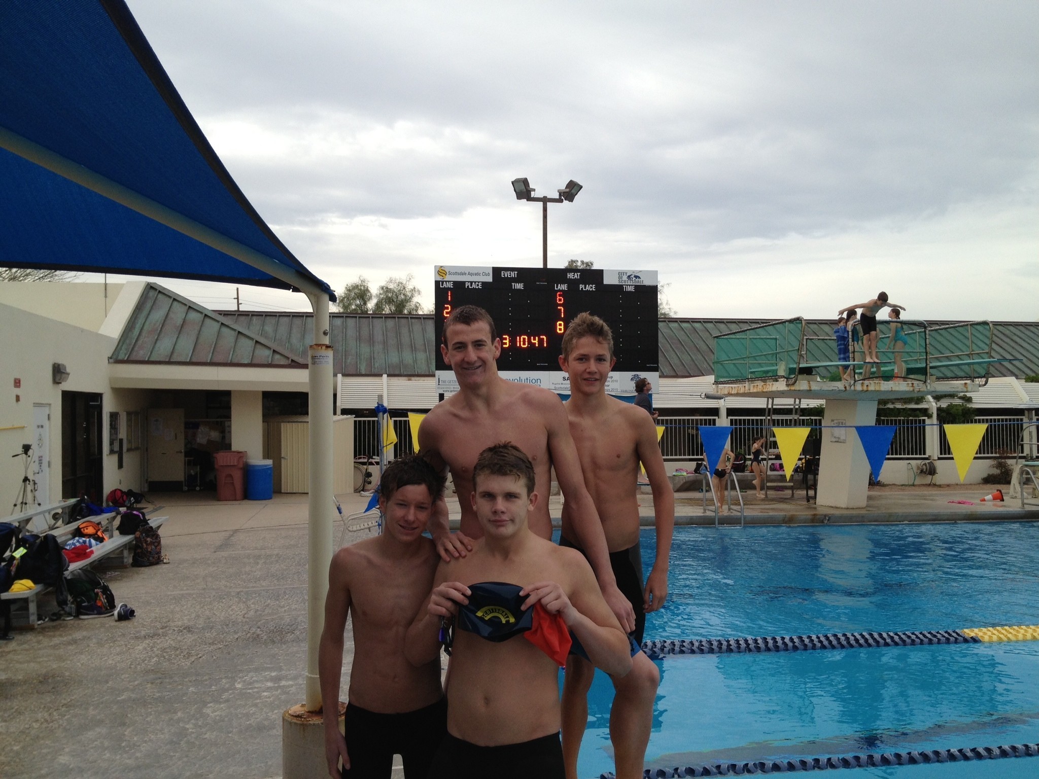 Scottsdale Aquatic Club Breaks Two National Age Group Relay Records