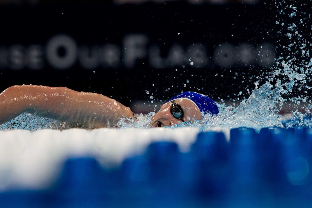 Ledecky Swims to World Leader in 800 Free; Breeja Completes Breaststroke Sweep