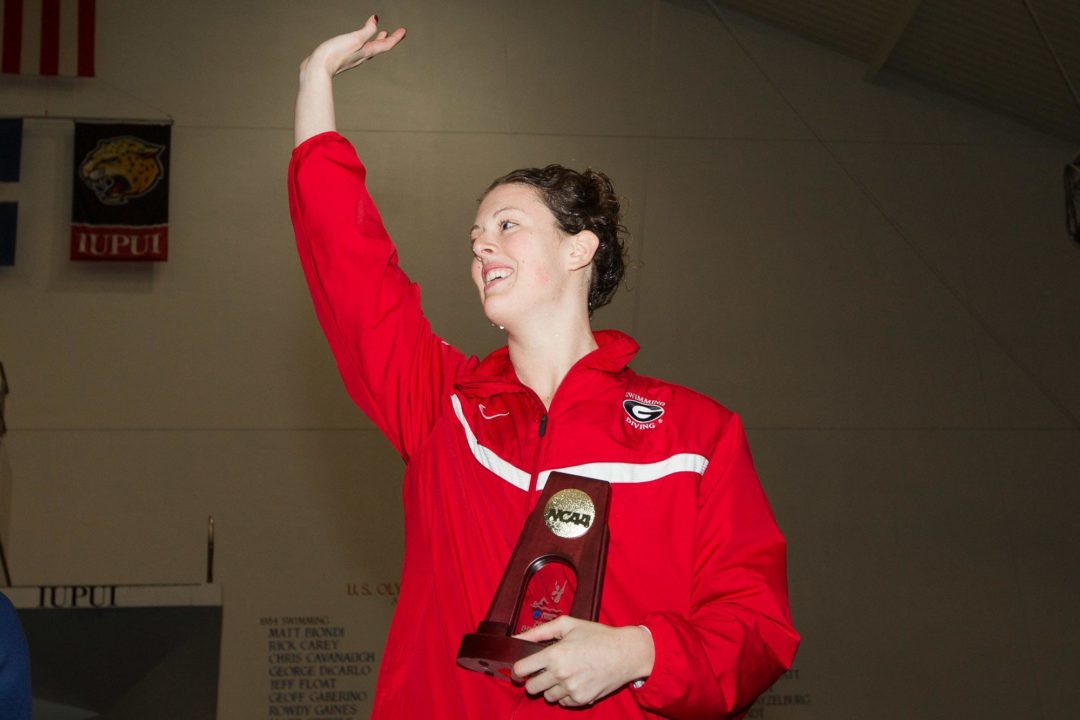 Georgia’s Allison Schmitt Wins Honda Award for Swimming