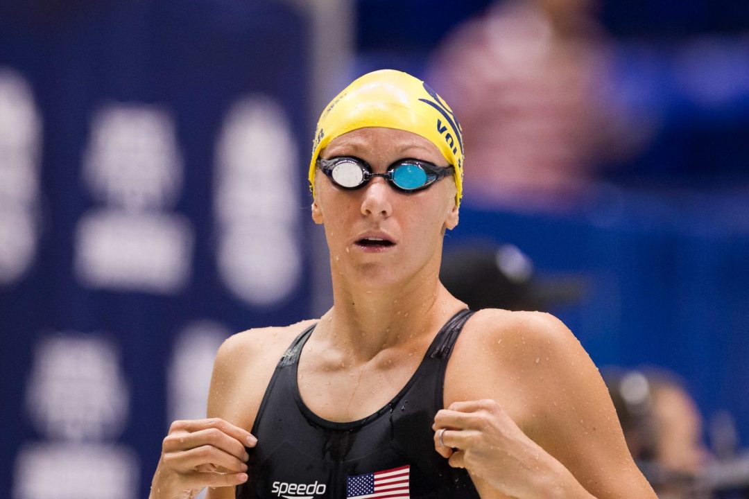 Dana Vollmer Swims Sub-59 100 Fly in Practice Prep for PSS Minneapolis