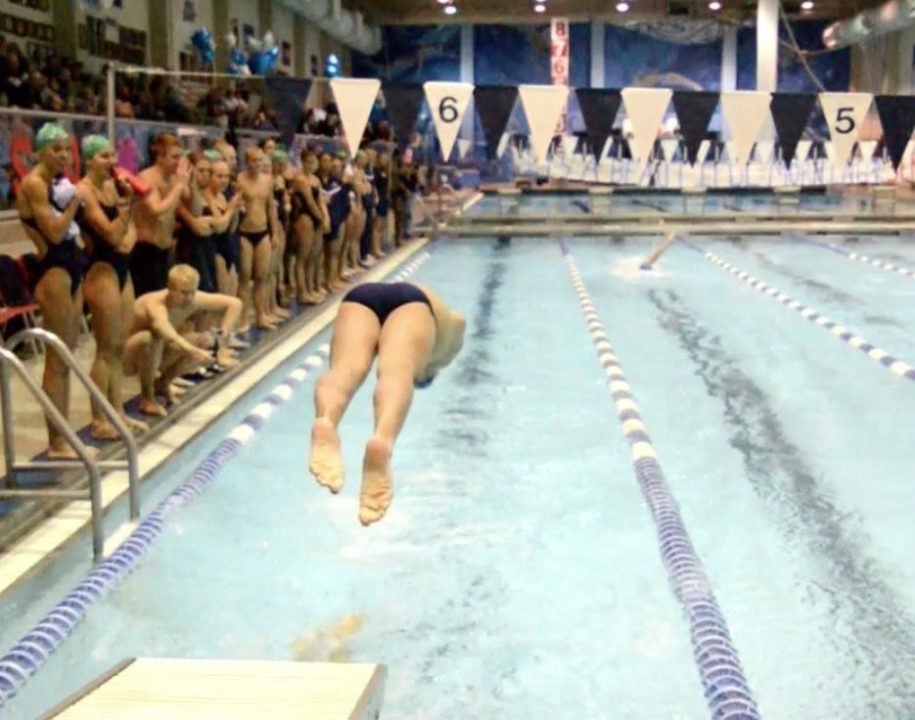 Super Slow Motion Swim Team Video, UConn Taking Video to the Next Level