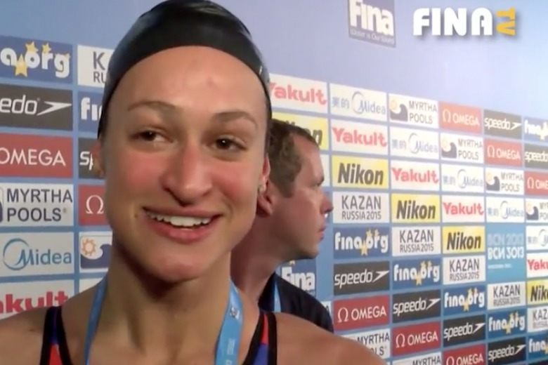 US Women’s 4×100 Free Relay, Post Race Video Interview
