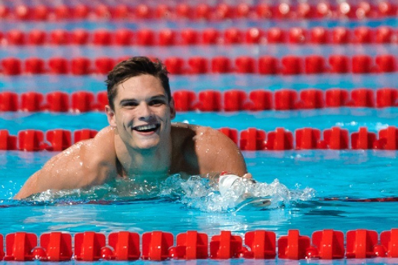 Manaudou Posts Top Three Time in Compiegne