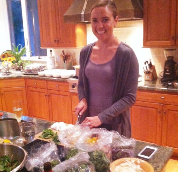 Natalie Coughlin Cooking for Cal Aquatics Gala Fundraiser Winners