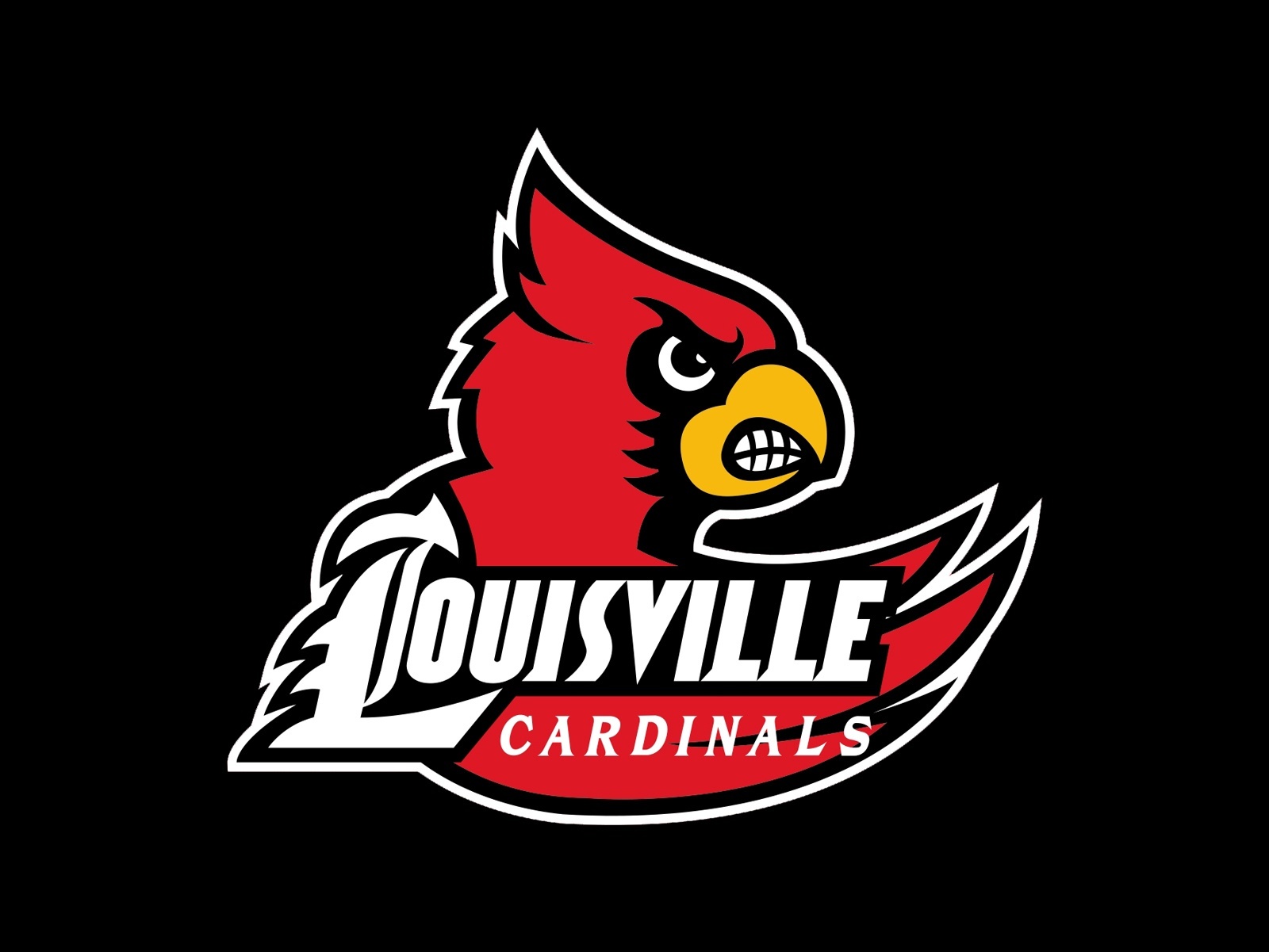 Men's Cutter & Buck Black Louisville Cardinals Alumni Logo Evoke