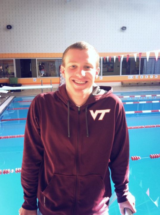 Virginia Tech Gets Verbal From Peter Conzola, Fastest Backstroke Recruit in Program History