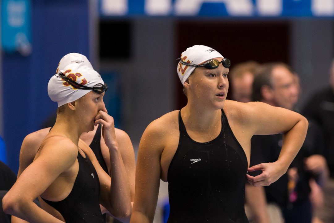 USC Suits Up to Swim Four NCAA-Leading Relays Against Arizona