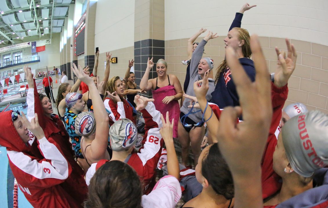 University of Houston swimming and diving ink 8 in Fall Signing Period