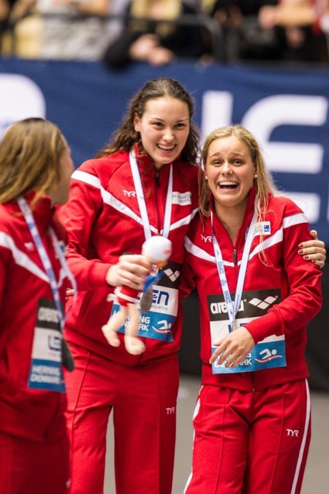 Pernille Blume Breaks Danish Record In Upset Gold Medal Win In 50 Free