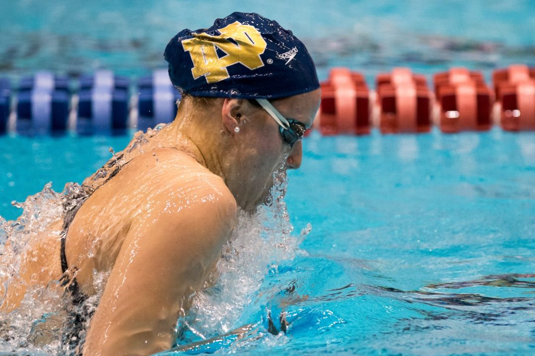 Reaney, McCrory Each Grab 4th ACC Swimmer of the Week Honors of 2013-2014 Season