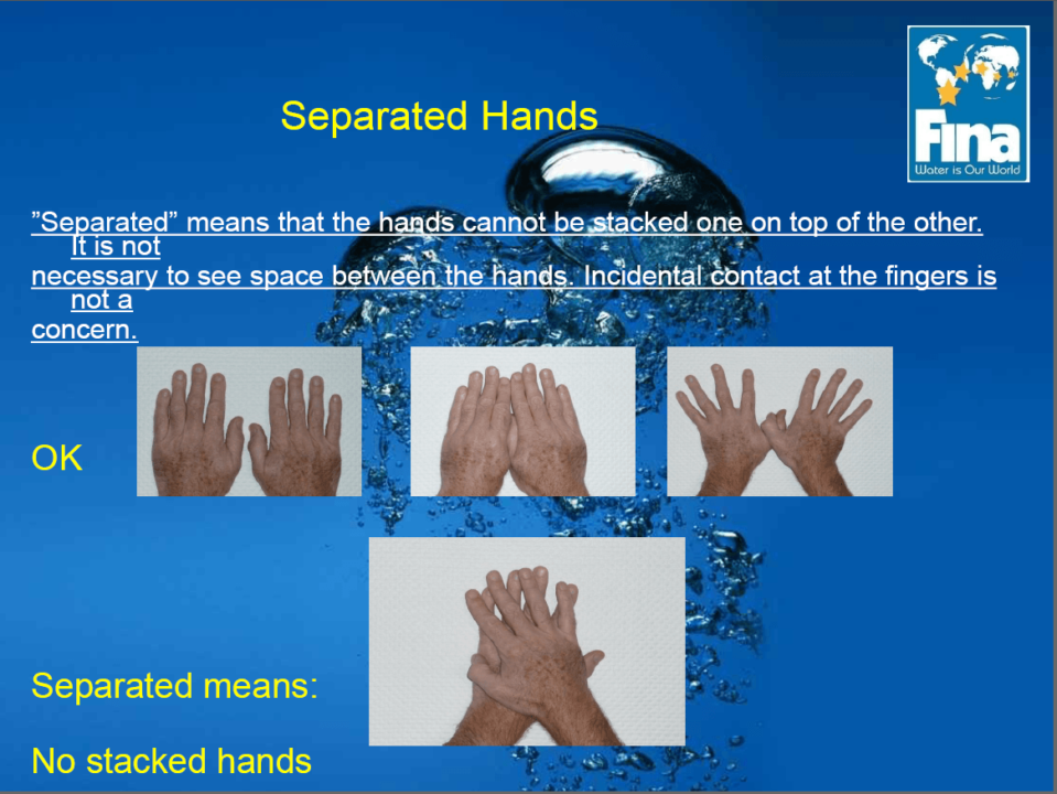 FINA Issues Clarification on New “Two-Hand-Touch Separation Rules”