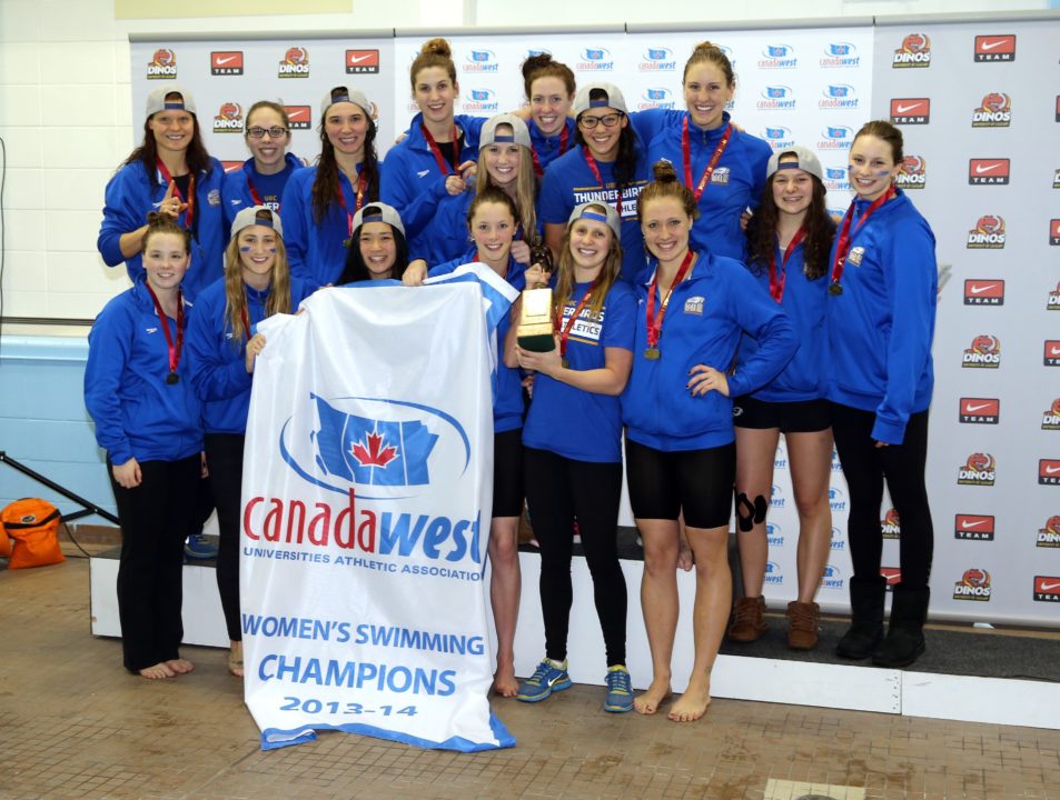 UBC Women Set Canada West Records For Most Points With 1071