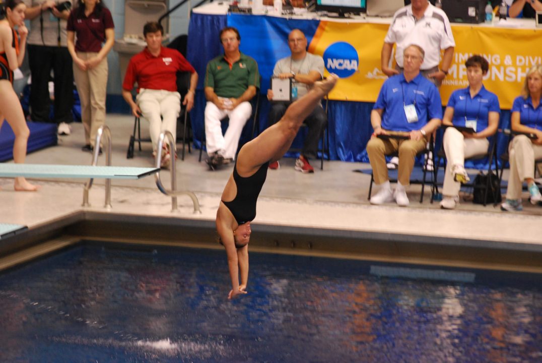 2014 Women’s NCAA Diving Championships: Laura Ryan On Top After 1 Meter Prelims