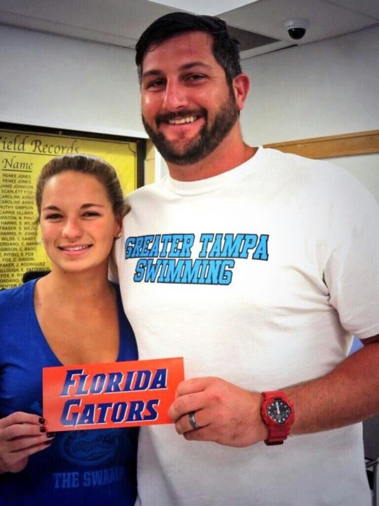 Tampa Breaststroker Donahue Graduates High School Early, Signs with Florida