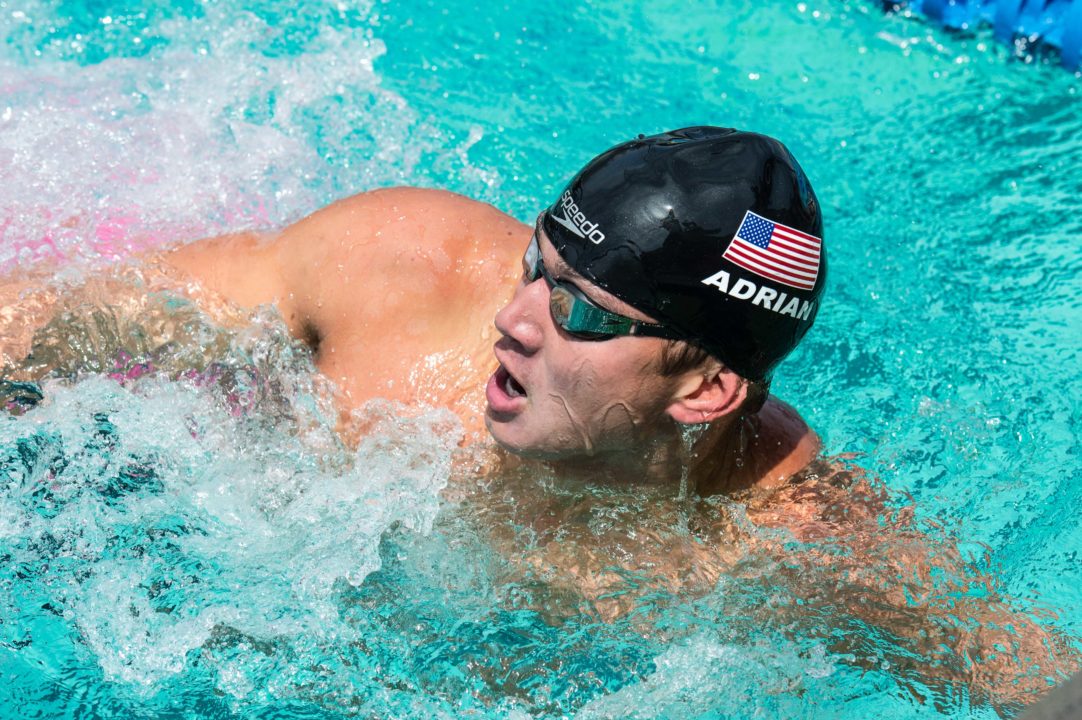 Timing Malfunction: USMS announces Nathan Adrian did not tie American record at Masters Nationals