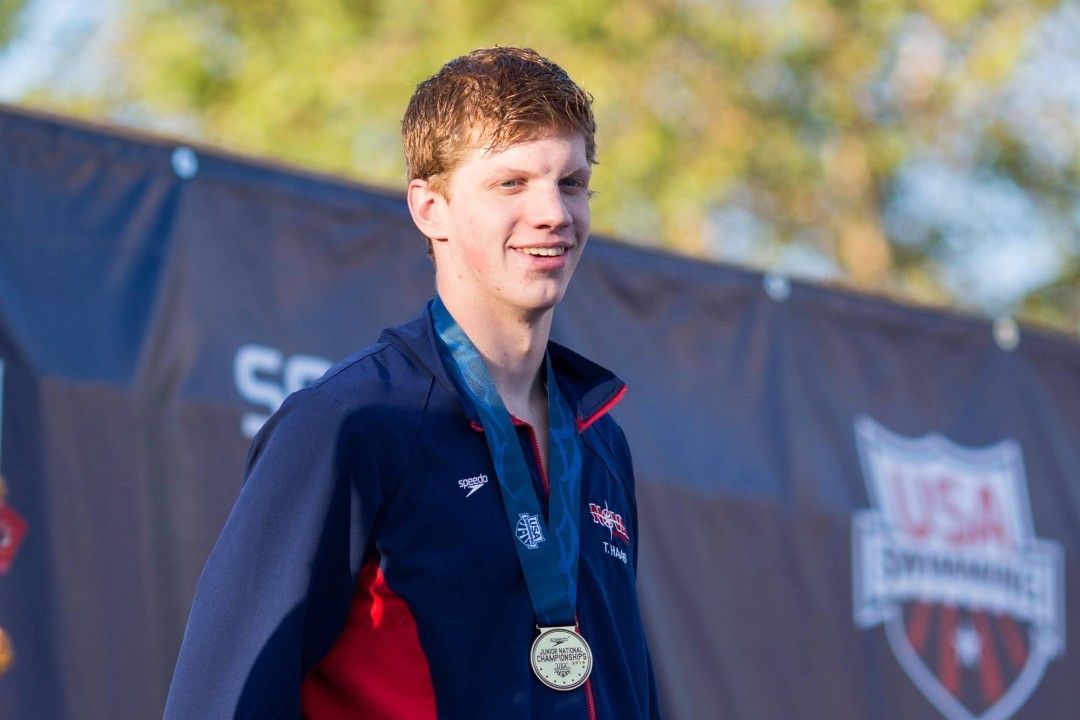 RACE VIDEO: Watch Townley Haas Repeat as Junior National Champion in Men’s 400 Free