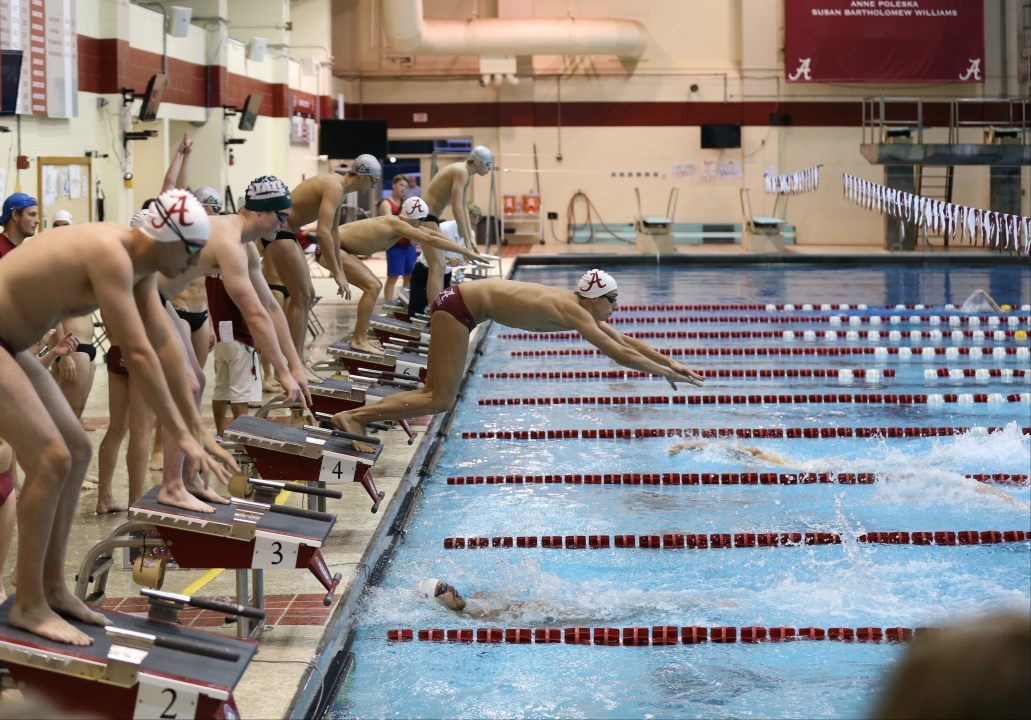 Alabama Crimson Tide Roll Delta State on Strength of Gkolomeev 19.50 in the 50 Free