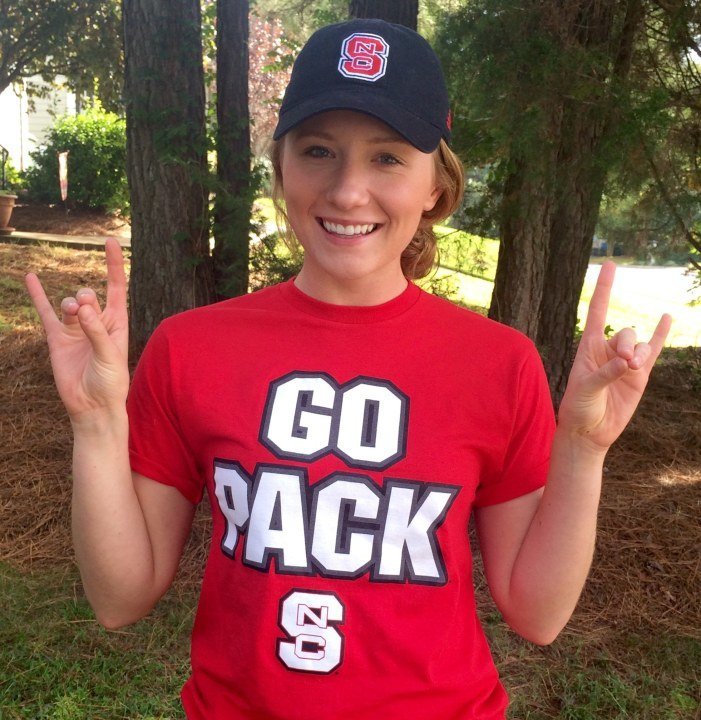 Christine Kerr Makes Another YOTA Swimmer For NC State Wolfpack