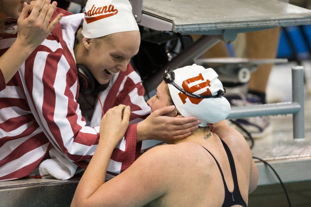 College Swimming Previews: NCAA Champ Snodgrass Leads #12 Indiana Women Into New Era