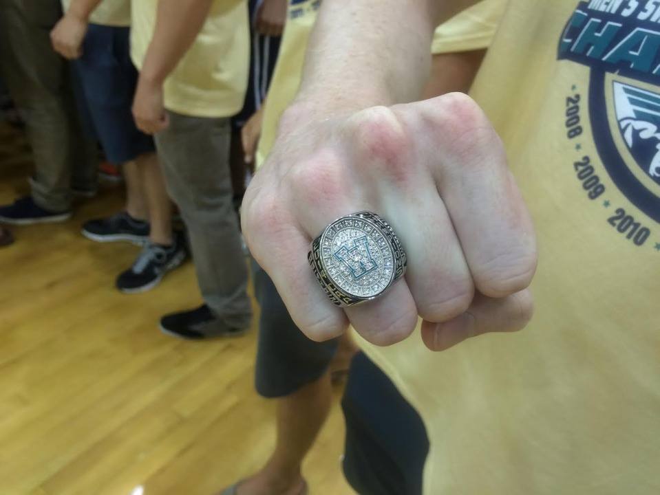 PHOTO VAULT: UNC-W’s ring ceremony from the season that almost wasn’t