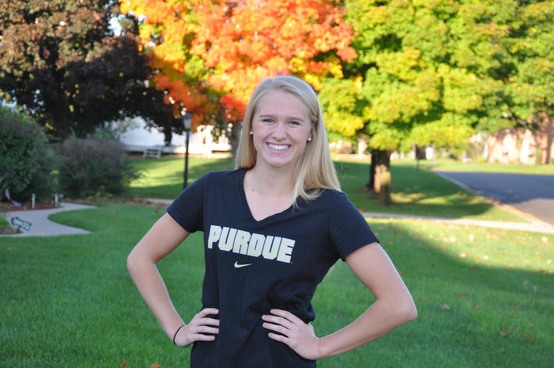 Purdue Receives Verbal Commitment From Distance Freestyler Emily Meckstroth
