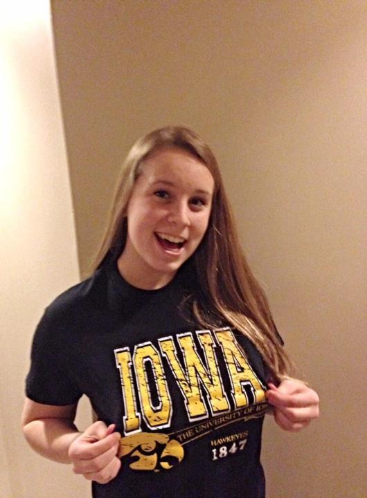 Backstroker Natalie McGovern Verbally Commits to Become an Iowa Hawkeye