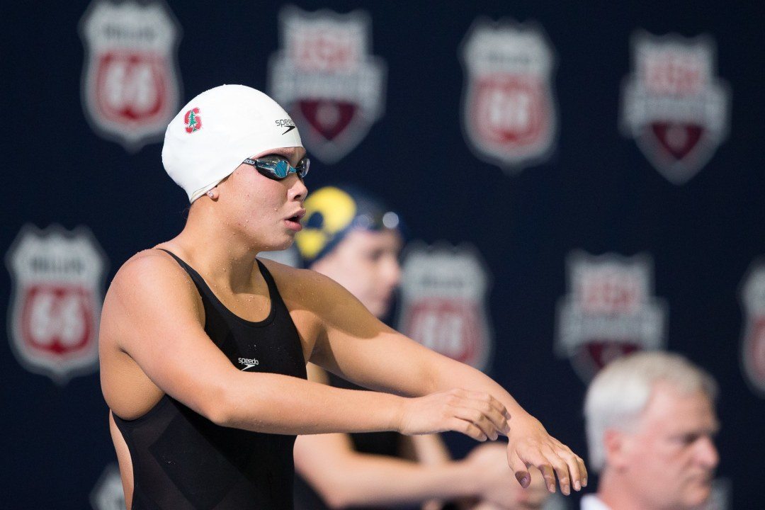 Le Clos Approaches World Records; Felicia Lee Moves to #2 All-Time in US on Day 1 in Singapore