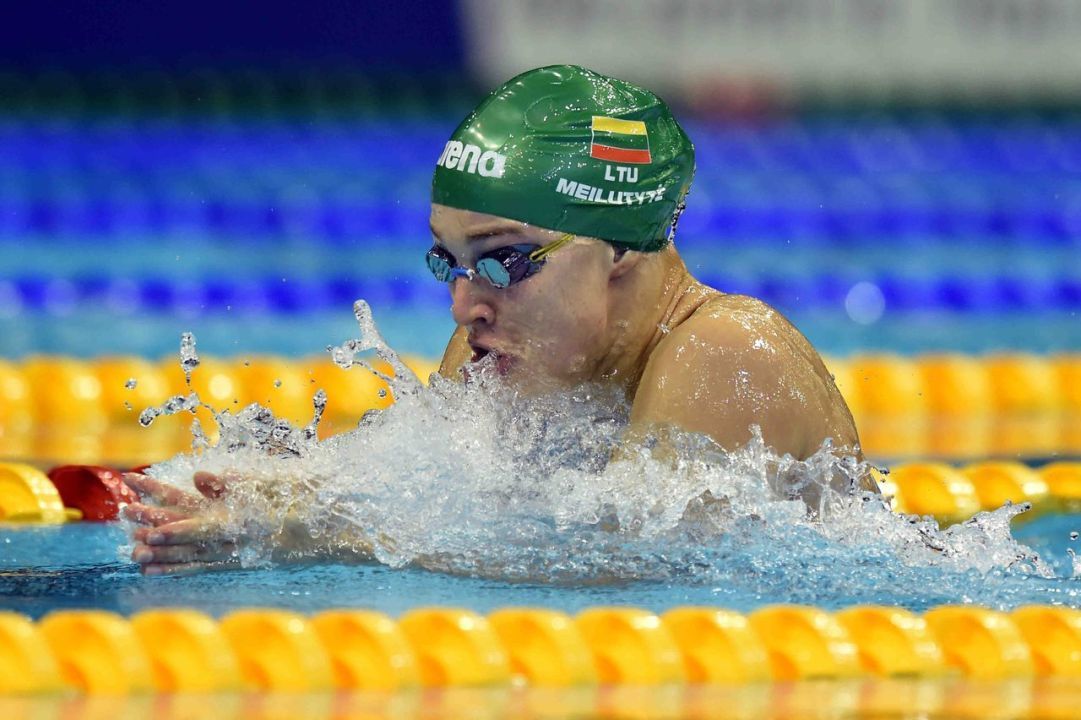 Ruta Meilutyte Downs National Record At Lithuanian Nationals