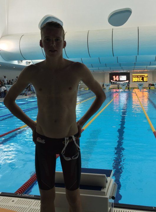 14-Year Old Lewis Burras Breaks British Age Record in Dubai