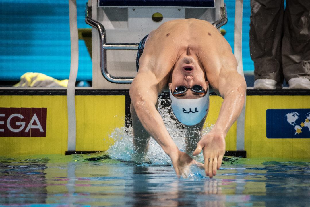 Jacob Pebley Hits World-Leading 1:55.95 In 200 Back At Austin PSS
