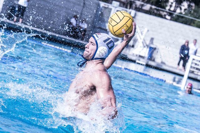 UCSD's Josh Stiling lead the Tritons with 4 goals (photo: Mike Lewis, Ola Vista Photography)