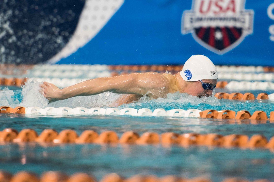 Seliskar Will Have His Shot At The 100 Butterfly National HS Record This Weekend