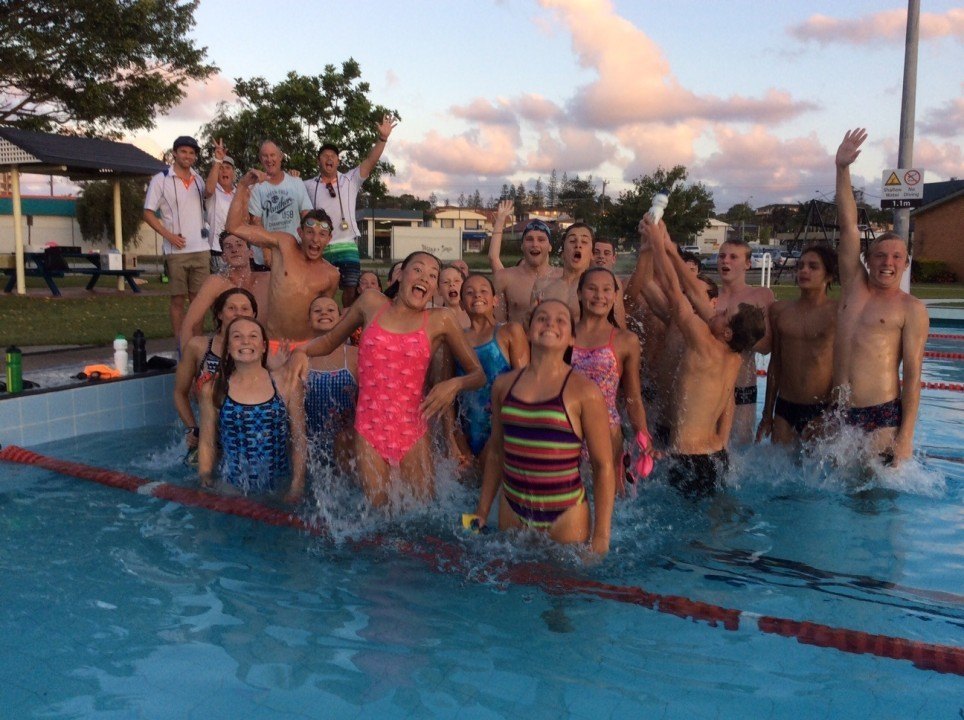 Carlile Swimming Club Wraps up Camp in Port Macquarie